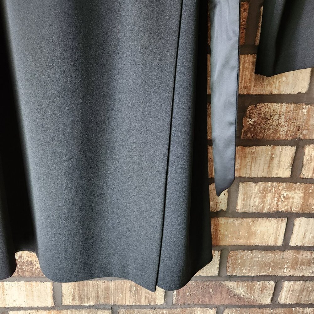 Adrianna Papell Black Tuxedo Dress Size 14 NWT - Picture 5 of 11